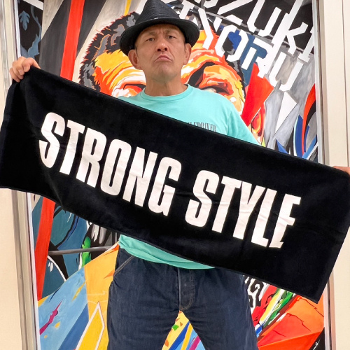 STRONG STYLE スポーツタオル 鈴木みのる パイルドライバー