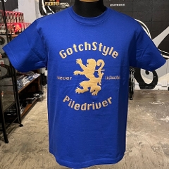 w40% OFFx2023 GSPD emblem Tee / Blue x Gold