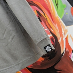 SUZUKI DOJO LONG sleeve Tee / Stone Gray