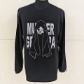 2024 MURDER GRANDPA LONG sleeveTee / Black