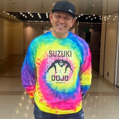 SUZUKI DOJO LONG sleeve Tee / Rainbow