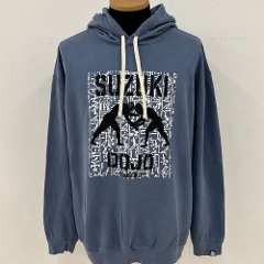 SUZUKI DOJO 6.4oz Hooded Sweat / Blue Jean